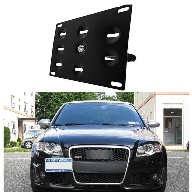 new Front Bumper Tow Hook License Plate Mounting Bracket for Audi S4 S5 RS5  S7 Allroad RS7 - AliExpress