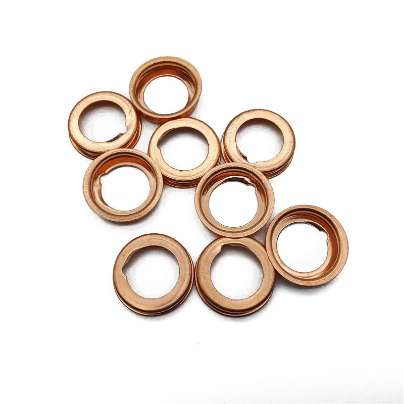 20PCS For NISSAN 11026-01M02 Copper Engine Oil Drain Plug Crush Gasket Washers Seals