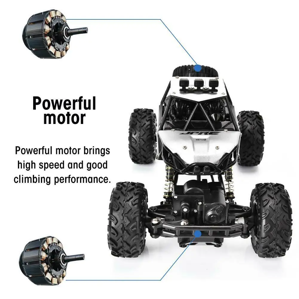 4WD RC Monster Truck внедорожник 2,4G дистанционное управление Buggy Crawler автомобиль