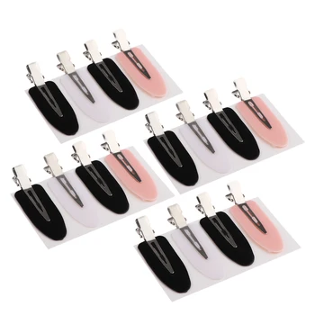 

16 x No Bend Hair Clips Pin Curl Clips No Crease Hair Clip for Application Hairdressing Hairpins Styling Clips for Hair Salon