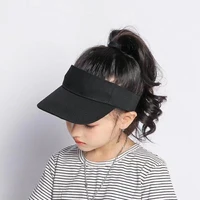 2020 New Sun Visor Hat Caps For Kids Children Sun Protection Hat For Boys Girls Adjustable 2