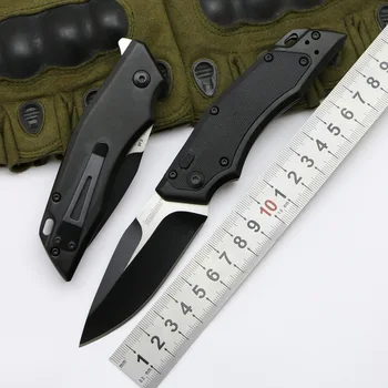 

LOVOCOO flipper folding knife #1905 8Cr13MoV blade aluminum handle camping hunting Outdoor survival knives EDC tools