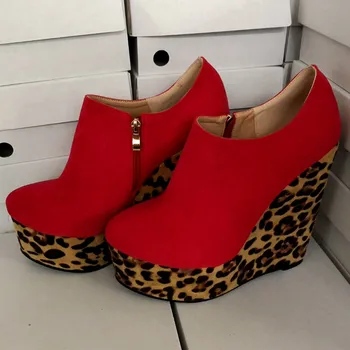 

Women's shoes, about 15 cm wedges shoes, round toe pumps, wedding shoes, banquet shoes. Suede .SHOFOO shoes.SIZE:34-45