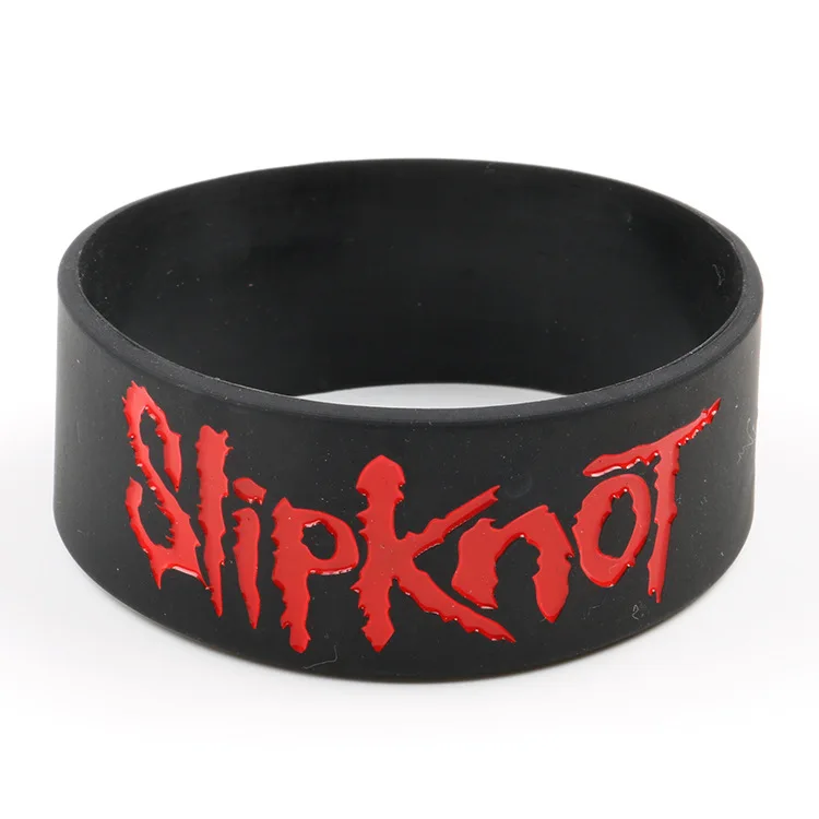 1 шт. силиконовый браслет Slipknot панк-рок Unsexi браслет модный браслет для мужчин аксессуары