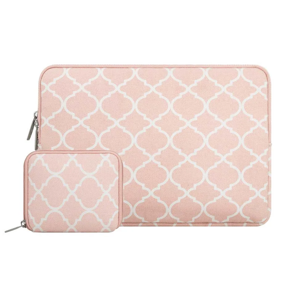 Baby Pink MOSISO холщовый чехол для ноутбука, сумка для Macbook Air Pro 11 13 14 15 дюймов, чехол для ноутбука Asus lenovo, мягкие сумки - Цвет: Baby Pink