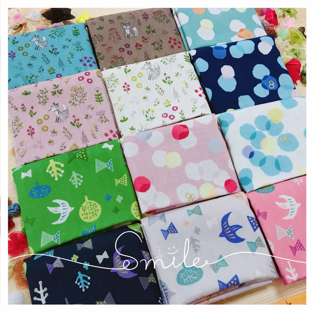 Паркетная ткань милый мультфильм импортируется из Японии Кока хлопок Двухслойный хлопок марля ребенок