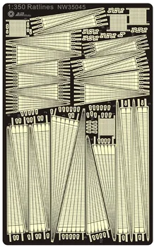 

1/350 Ratlines Various Sizes for All Rigged Ships NW35045 Model Kits Accessory