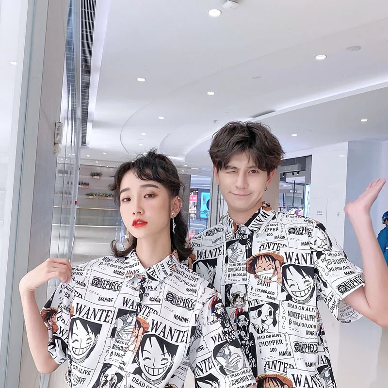 Luffy Themed Cool Summer Blouses/Shirts 