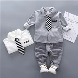 Одежда для малышей, комплект одежды для маленьких мальчиков 1-5 лет, осенне-зимняя одежда для маленьких мальчиков, рубашка+ штаны, костюм, костюм, одежда для маленьких мальчиков