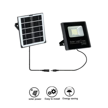 

LED Solar Street Garden Security light SolarLight with Remote Control outdoor lighting lamp floodlihgt spotlight seperable panel
