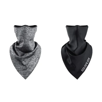 

Sports Face Mask Winter Training Facemask Cover Fleece Running Cycling Bike Riding Neck Warmer Triangle Scarf Bandana Headwear