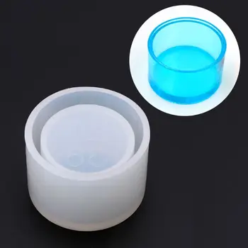 

Round Small Flowerpot Silicone Mould Storage Box Cake DIY Handmade Baking Mold