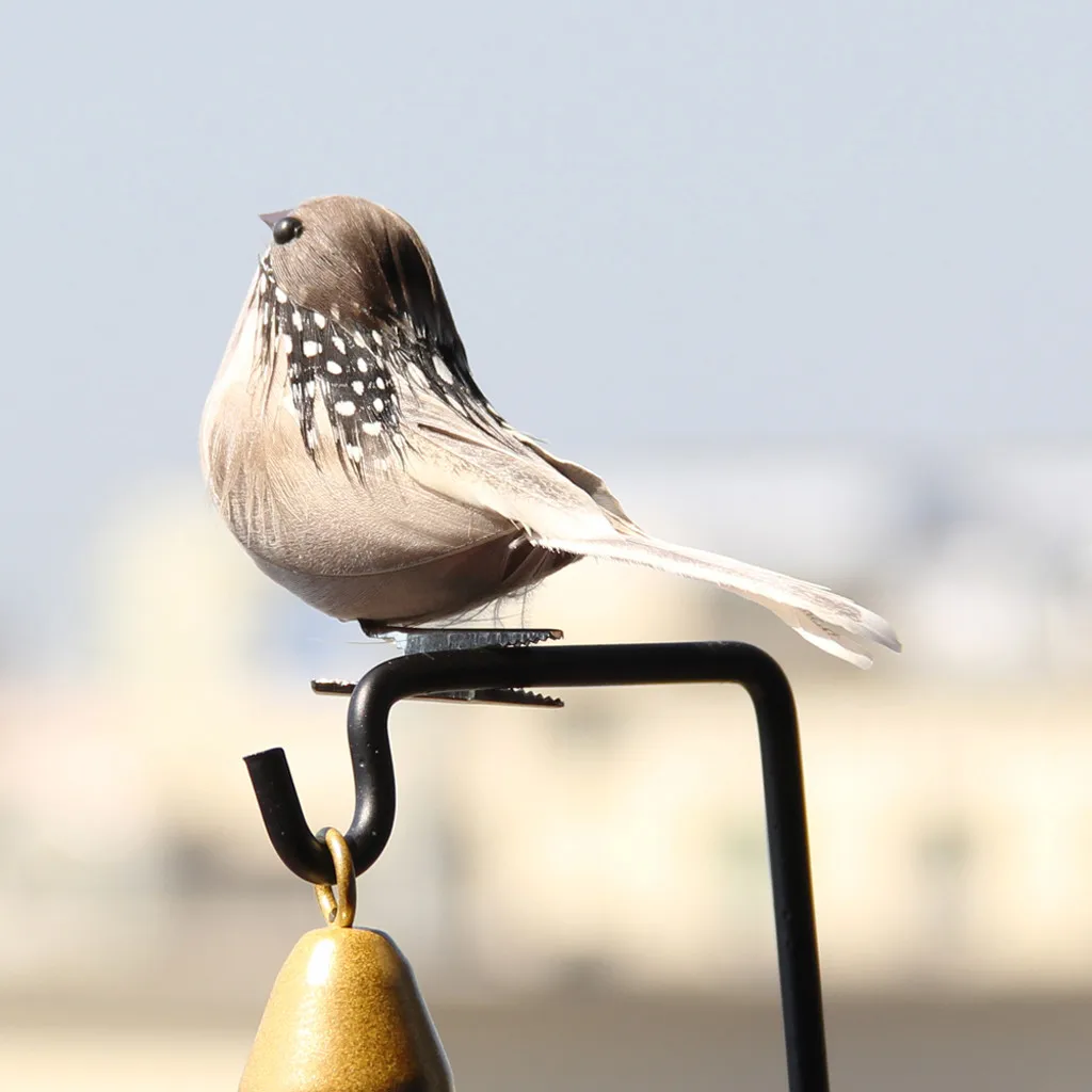 12 шт./компл. птицы искусственный перо пена Doves Свадебный декор место орнамент домашнее искусственное украшение для сада перо птицы