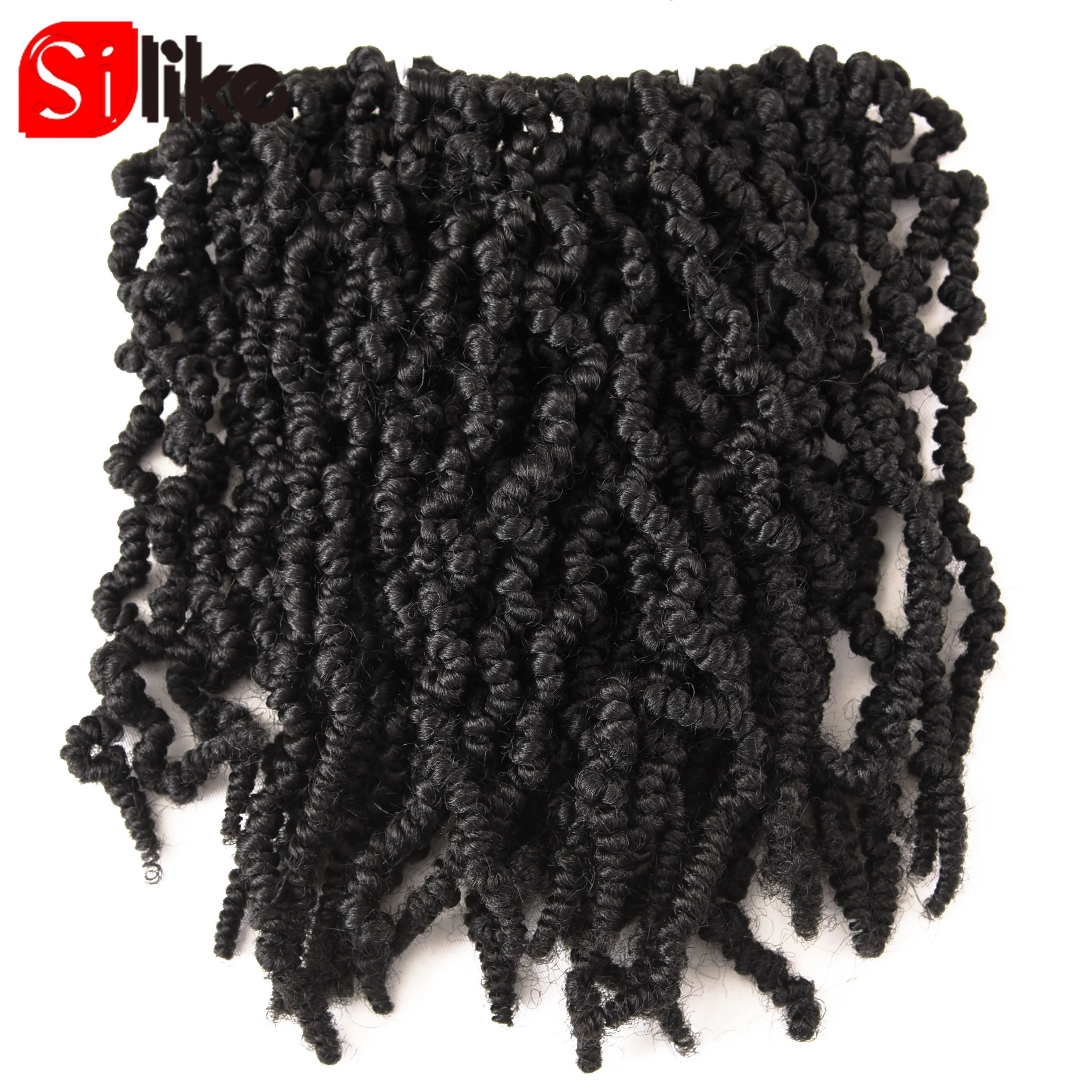 

Passion Spring Twist 10 inch Synthetic Crotchet Braiding Hair Extensions Ombre Crochet Braids Fluffy Bomb Twist Crochet Hair