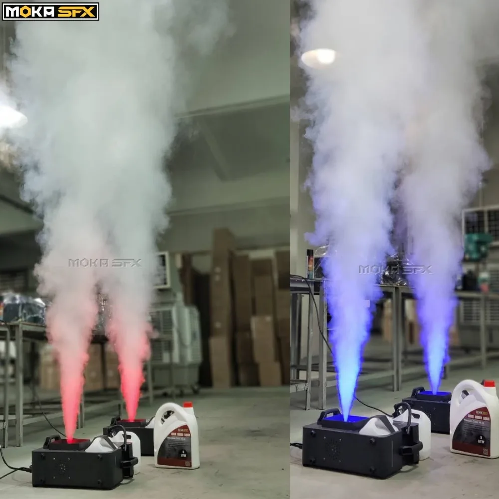 Smoke Machine Spooky Fog Haze Effect LED Strobe Light|DJ Lighting Light TTB4866 