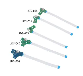 

USB Charging Port Socket Board with Flex Ribbon Cable For ps4 controller