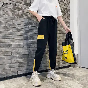

Pants Women High Waist Streetwear Novelty Patchwork Hot Sale Fashionable Sweatpants Womens Korean Street Style Trousers Casual