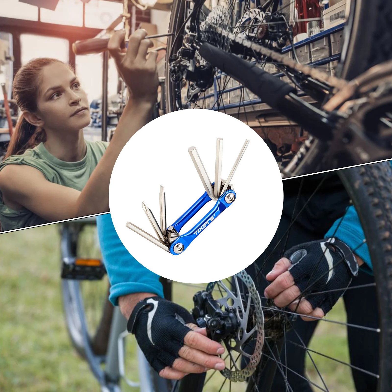 Insieme Dello Strumento O Della Chiave A Brugola Del Corredo Di Esagono - Foto 4