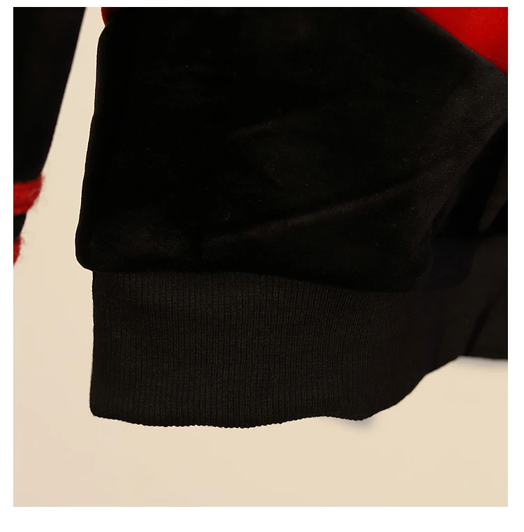 Большой размера плюс XL-5XLTracksuit, Женский комплект из двух предметов, толстовки, топ, штаны, одежда, теплый зимний бархатный утепленный спортивный комплект