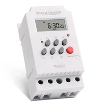 Din Rail Digital Weekly Timer 12V DC Input 7 Days Programmable 24hrs MINI TIMER SWITCH Time Relay Output Load High Power 30A 2