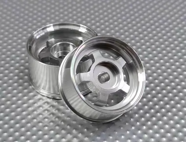 ラジコンカー用メタルホイールハブ,20mm,4個,Android 1/28