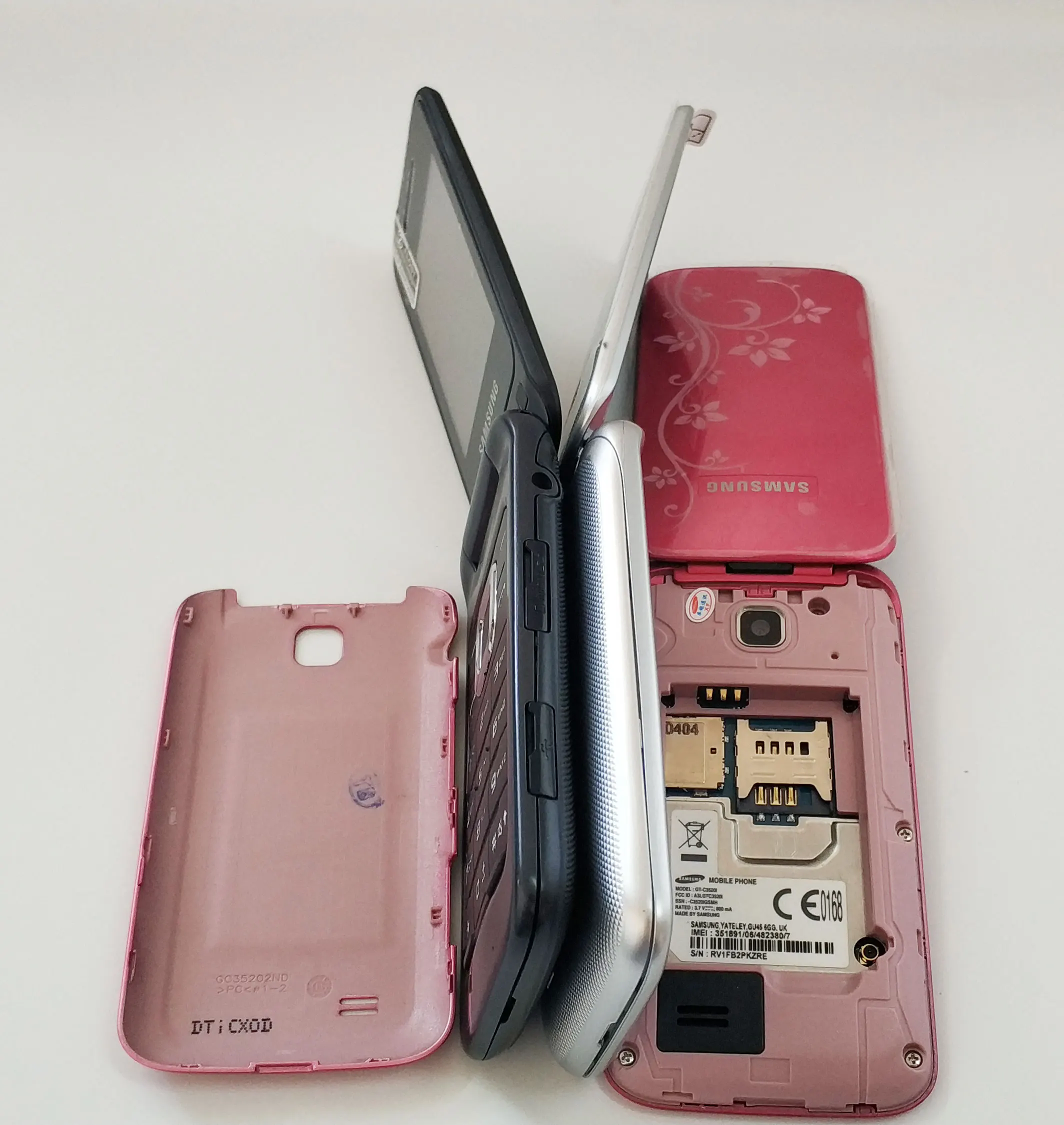 Refurbished Unlocked Cell Phone Samsung C3520  Flip  2.3 Screen GSM 1.3Mp Camera buy refurbished iphone