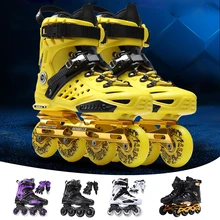 Inline Speed Skates Shoes Adults Roller Skates Sneakers Rollers Women Men Professional Line Roller Skates Roller Shoes Beginner