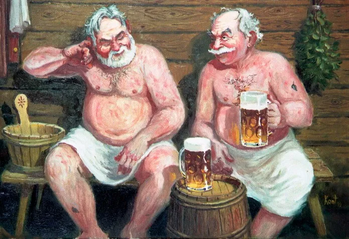 Барин в бане лев толстой читать онлайн бесплатно с картинками