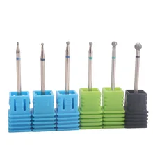 Трансграничной для Шлифовальная головка для маникюра высококачественный силикон Круглый Карбид Сферический Электрический Пескоструйный Аппарат только воскресения инструмент