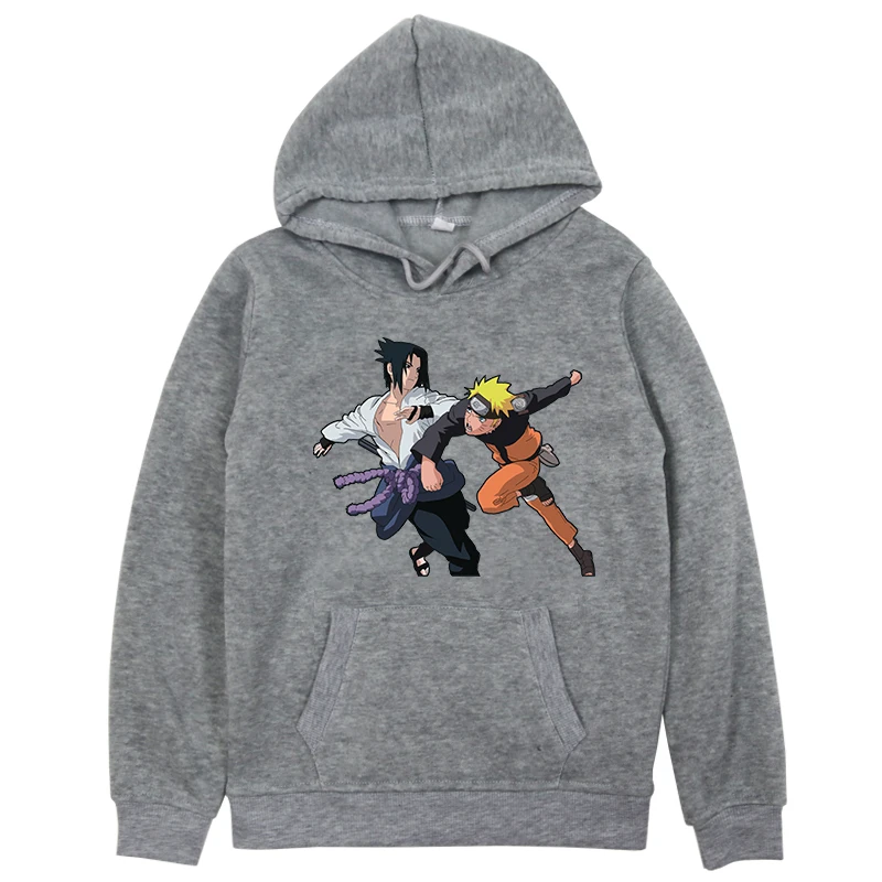 Hoodies 13 Толстовки для маленьких мальчиков и девочек; сезон осень-зима; Детские Бархатные толстовки с капюшоном; модная толстовка с длинными рукавами с капюшоном «Наруто»; детская футболка; одежда - Цвет: Hoodies 13