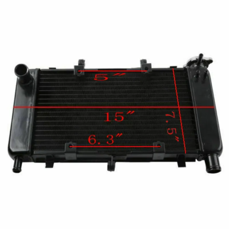 Motorcycle Engine Radiator Cooler Cooling System For Yamaha FZ600 FZ6 FZ6N FZ6S 2004-2006 Motorcycle Radiator Oil Cooler