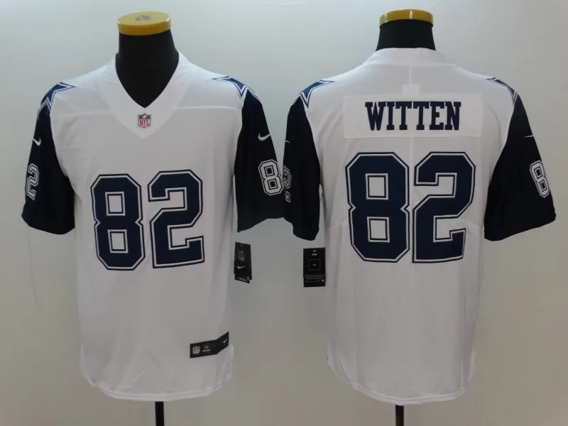 Зеленый Dallas s, Tony Romo, Emmitt Smith, Sean Lee, Jason Witten, Dez Bryant, Ezekiel Elliott Jersey - Цвет: Зеленый