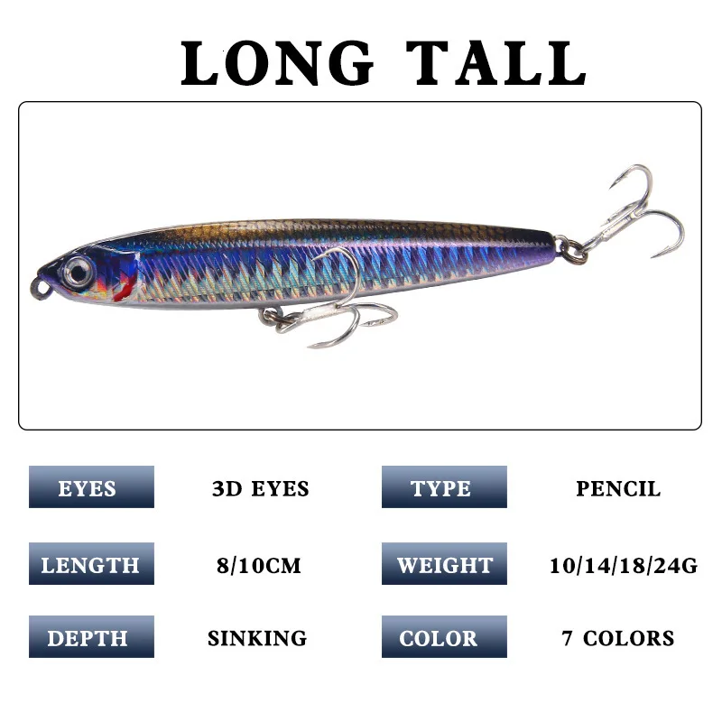 Enhanced Saltwater Fishing Lure with Adjustable Weights - Ideal for Trolling and Bass Fishing