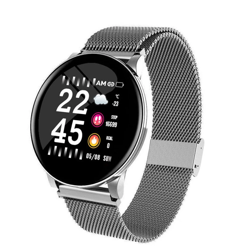 OGEDA Wearfit Smart Watch W8 For Men Blood Pressure Heart Rate Fitness  Tracker Pedometer Man Sport Smartwatches For Android IOS - AliExpress  Consumer Electronics
