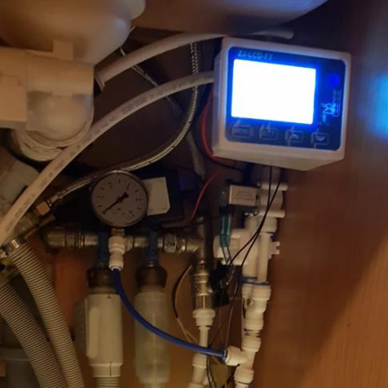 

Pure Water Filter Controller Display Zj-Lcd-F7+Solenoid Valve+Switch+Flow Sensor+Tds