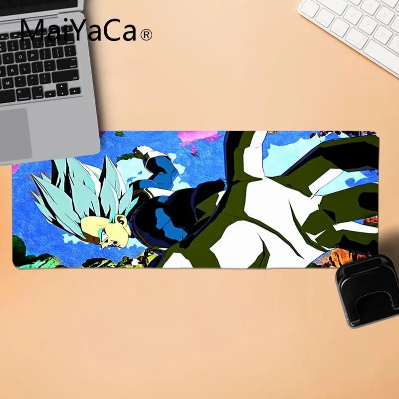 MaiYaCa ваши собственные коврики мультфильм Dragon Ball Аниме Гоку компьютерные игровые коврики скорость геймера мыши розничная маленький резиновый коврик для мыши - Цвет: LockEdge 30X90cm