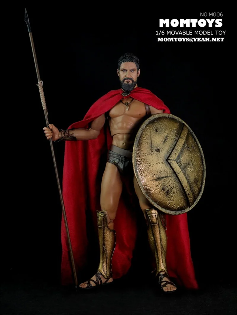 

1/6 Scale MOMTOYS TBLeague Ancient Greek Warrior War Wolf Spartan 300 Warrior Spartacus King In Stock
