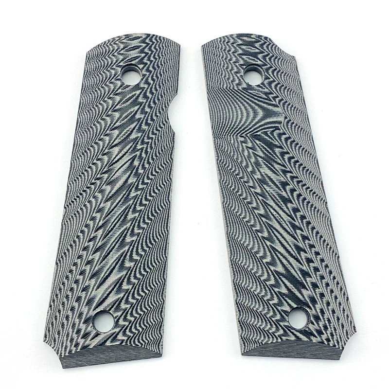Apertos Remendo G10 Antiderrapante Apertos Táticas Personalizadas Pistola Apertos Cnc Material 1911 Acessórios Par 1911 - Image 2