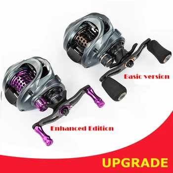 BEST BUY ❤️ 2019 Fishband PW100 Upgrade Baitcasting Reel Carp Bait Cast Casting Fishing Reel For Trout Jigging Pesca Bass Fishing Tackle - discount item 20% OFF Sports & Entertainment