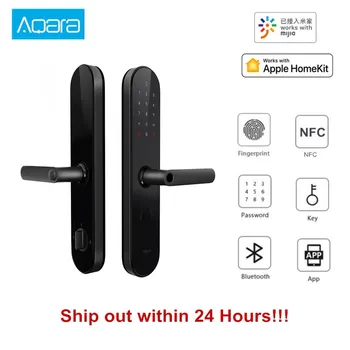 Cerradura Aqara N100| huella dactilar | NFC | Bluetooth| Teclado numérico | Apple Homekit