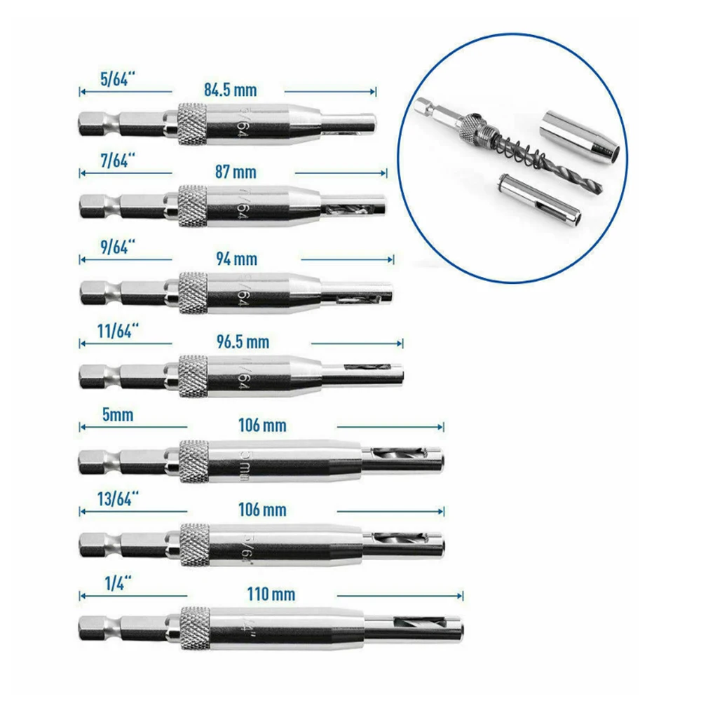 Рисунок 3 - Набор корончатых сверл для электроинструмента