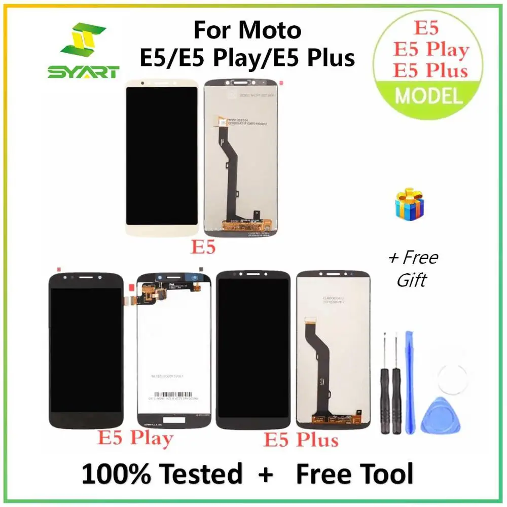 

For Motorola E5 Plus XT1924 LCD Display Touch Screen Digitizer Assembly Replacement Parts For Moto E5 XT1944 E5 Play XT1921 LCDs