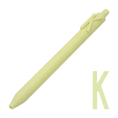 K 1 шт. Smodapen 36 красочные буквы шариковые ручки 0,5 мм черный сердечник креативные конфеты английская цифровая ручка - Цвет: K