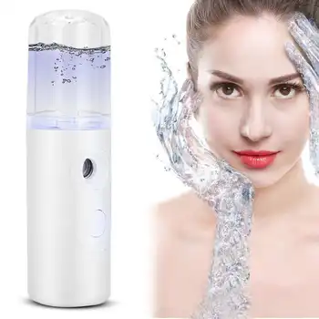 

Face Mist Sprayer Deep Hydrating Portable USB Face Steaming Skincare Humidifier Household Steaming Beauty Instrument