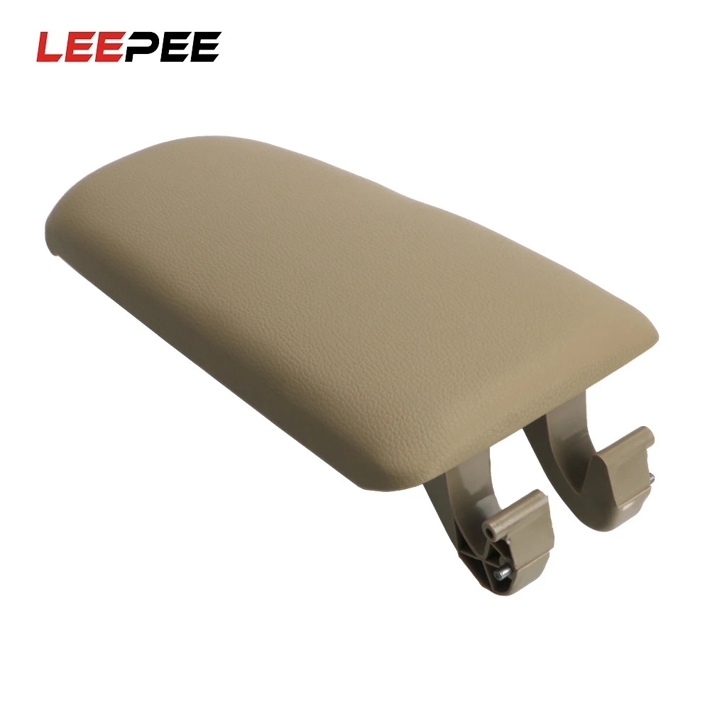 LEEPEE из искусственной кожи центральная консоль подлокотник ящик для хранения крышка Автомобильная защелка подлокотника крышка для Audi A4 B6 B7 2002-2007