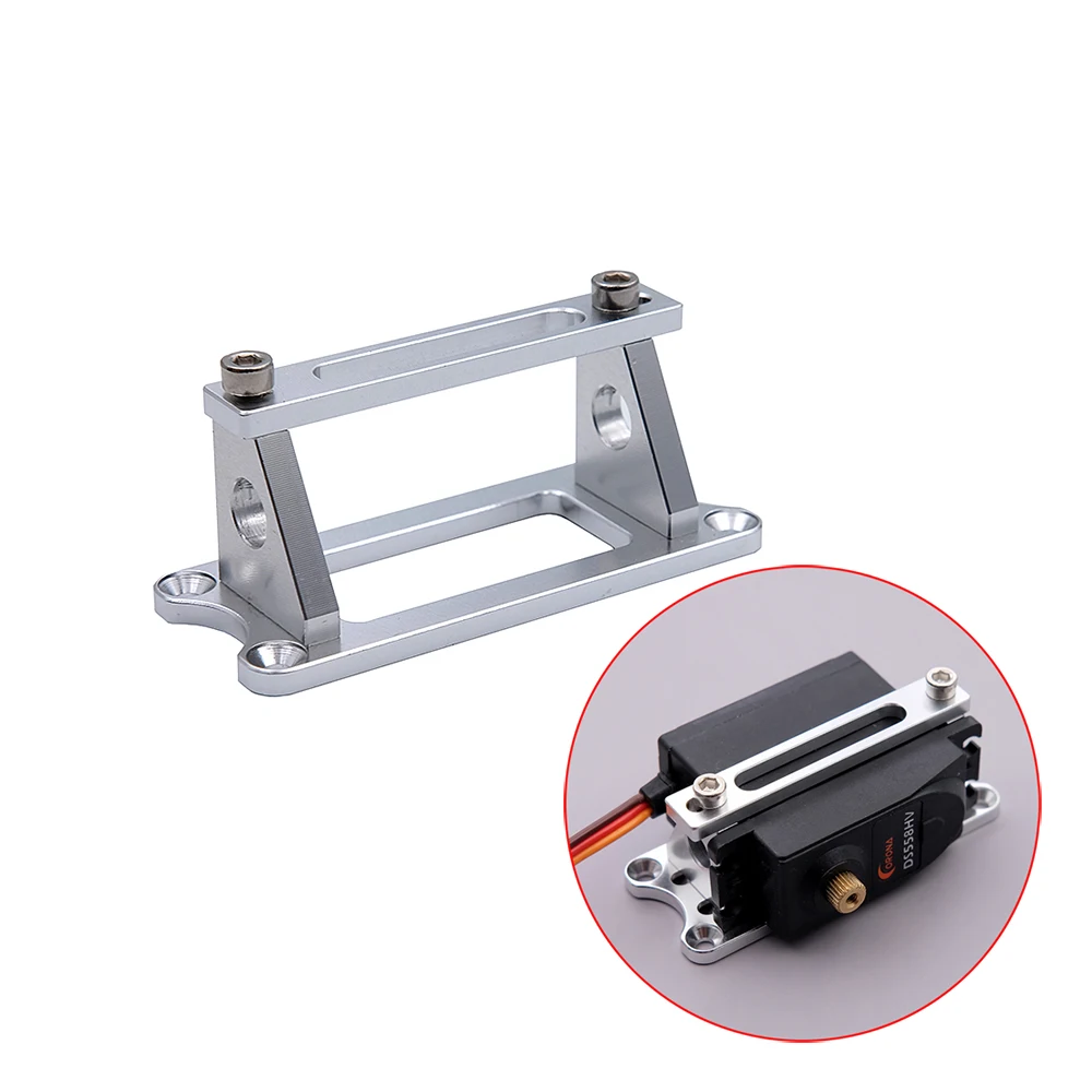 Koolvezel servo houder houder as hoge servo vaste houder voor Axial 10 Koolvezel servo houder houder as hoge servo vaste houder voor Axial 10