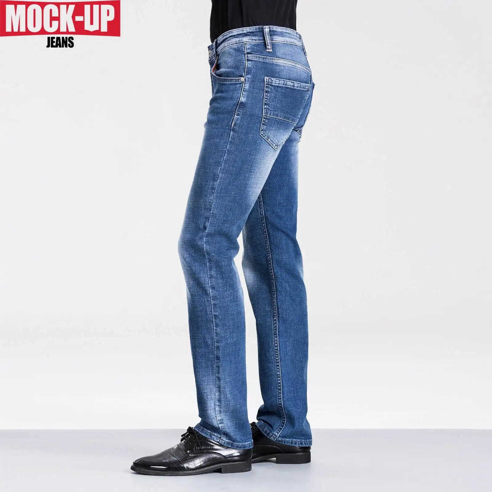 Бренд Mock Up, обтягивающие джинсы, мужские джинсовые штаны, мужские повседневные байкерские джинсы среднего веса, джинсы размера плюс 29-40, desquared2