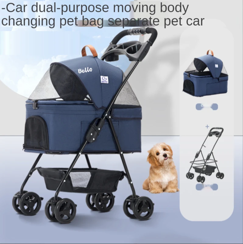 Pet Stroller For Dogs Cats Luxury Dog 