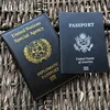 Couverture de passeport photographique des états-unis, noir ► Photo 1/6