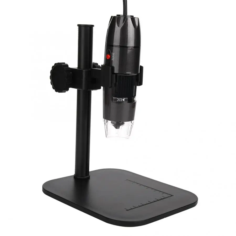 Микроскоп камера S08 Ручной USB цифровой микроскоп 20-800x микроскоп с поддержкой подъема микроскопио